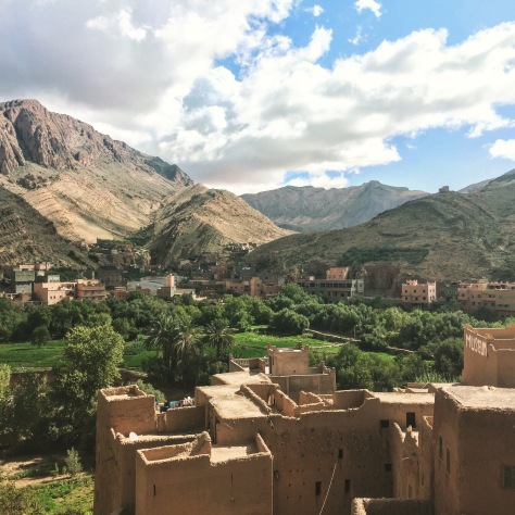 A traditional Berber village.